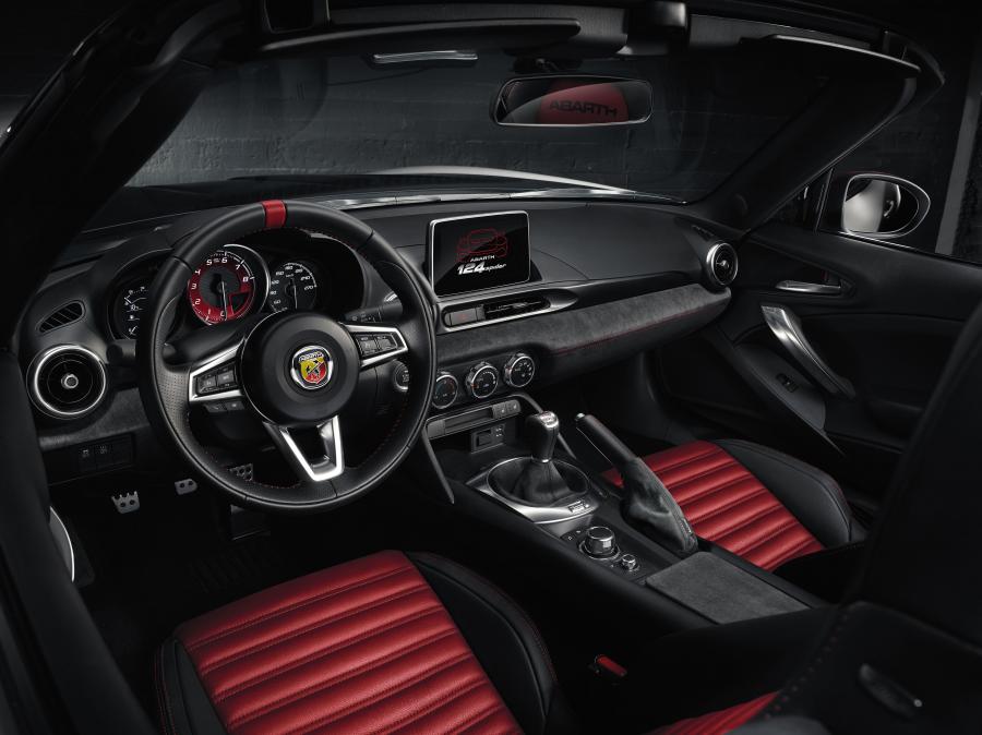 Интерьер Abarth 124 Spider (348) 2016 года  (WW) (фото 57 из 73)